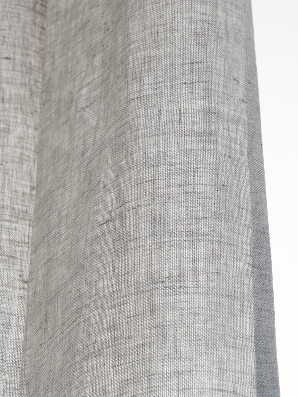 MIX感のあるトップ染めリネンドレープ